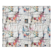 Arte Moderna de Colagem de Mídia Mista