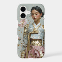 Arte Moderna de Hanbok em Metal