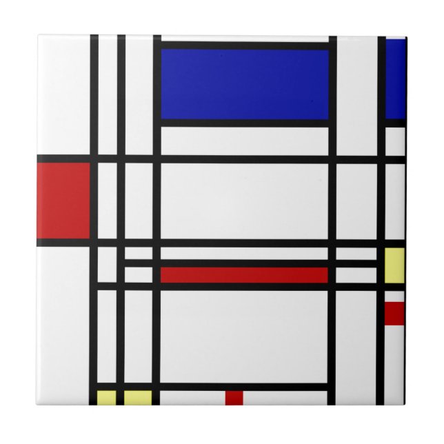 Arte moderna de Mondrian (Frente)