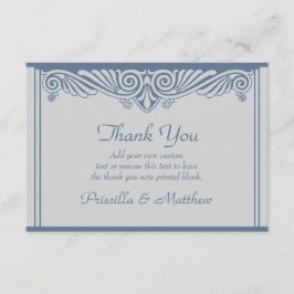 Arte Moderna Deco Obrigado Cartões