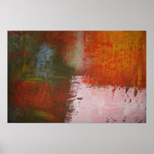 Arte moderna - poster abstrato do impressão da