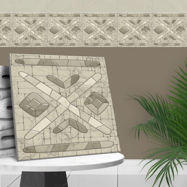 Arte Mosaica Tribal Sand (Criador carregado)