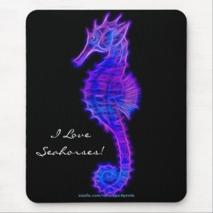 Arte Mousepad do Fractal do MAR-CAVALO