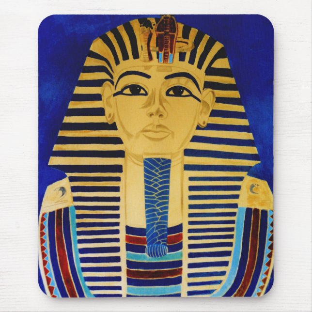 Arte MousePad do rei Tut Tutankhamun Egipto antigo (Frente)