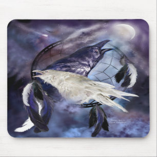 Arte Mousepad dos corvos do espírito