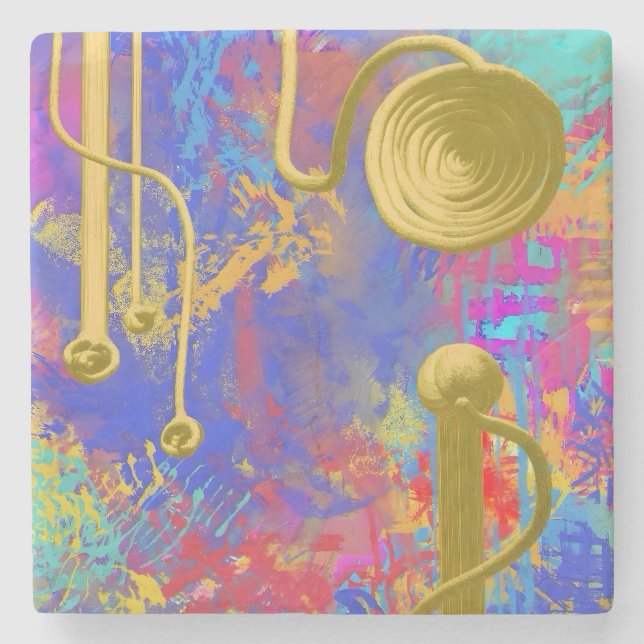 Arte na Mesa Porta-copos (Frente)