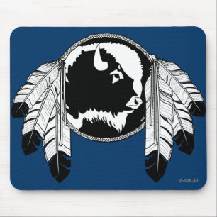 Arte nativa Mousepad dos primeiros presentes dos