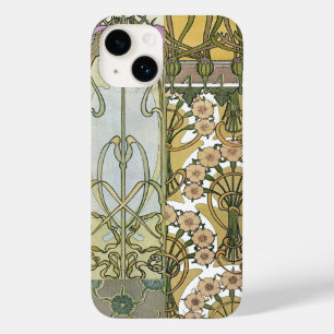 Arte nouveau flores alfanuméricas mucha arte flora