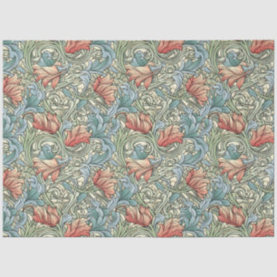 Arte Nouveau Papel de Wallpaper Floral Design Deco