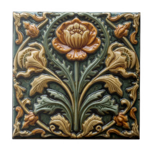 Arte Nova Antiga Artesanato Floral