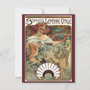 Arte Nova Antiga, Biscoitos por Alphonse Mucha