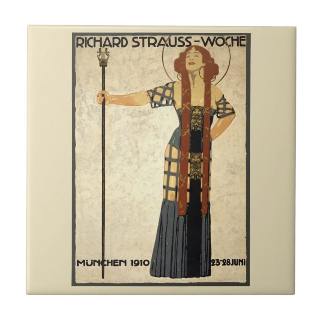 Arte Nova Antiga Semana Richard Strauss-Woche, Mun (Frente)