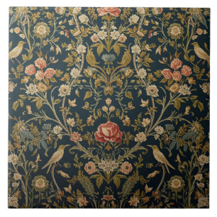 Arte Nova Floral Ornitológico Botânico Vintage Ele