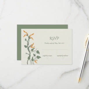 Arte Nova Floral Retro Groovy RSVP