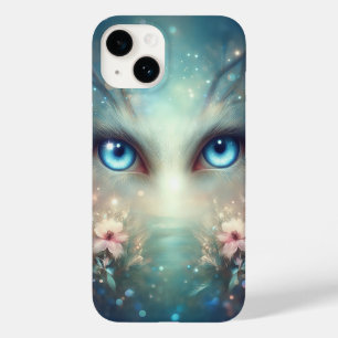 Arte Olhos de Cervo Cósmico Fantasia Encantada - E