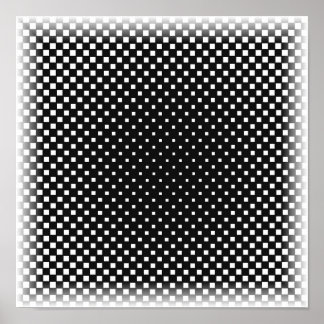 Arte Óptica - Impressão de Ilusão Óptica