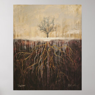 Arte original "Deep Roots" de Beth Morrell poster