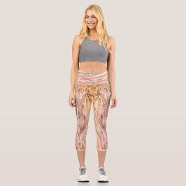 Arte Original Digital Watercolor Bamboo Capri Legs