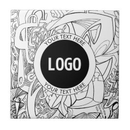 Arte Original Moderna e Seu Logotipo