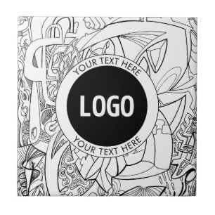 Arte Original Moderna e Seu Logotipo