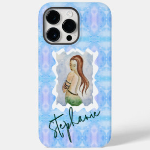 Arte Original Personalizada de Sereia em Aquarela