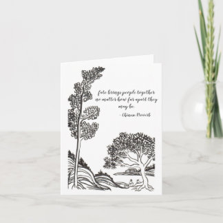 arte para o cartão da caridade