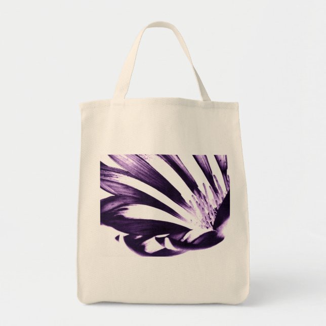 Arte pelo bolsa roxo da margarida da paixão da (Frente)