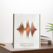 Arte Personalizada de Onda Sonora – Lembrança de C