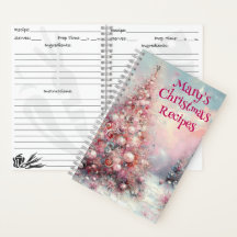 Arte Personalizada de Ornamento de Livros de Recei