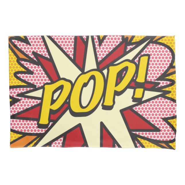 Arte Pop de Quadrinhos Retrô Diversão Moderna POP (Frente)