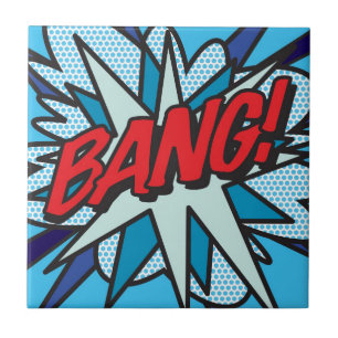 Arte Pop de Quadrinhos Retrô Divertido BANG