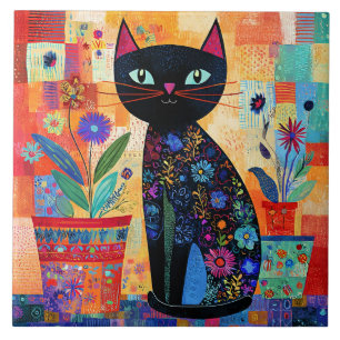 Arte Popular de Gato Preto