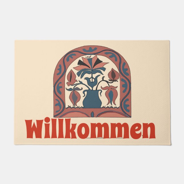 Arte popular nórdica, Personalizar tapete no chão (Frente)