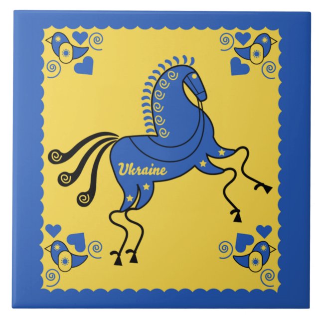 Arte popular tradicional da Ucrânia (Frente)