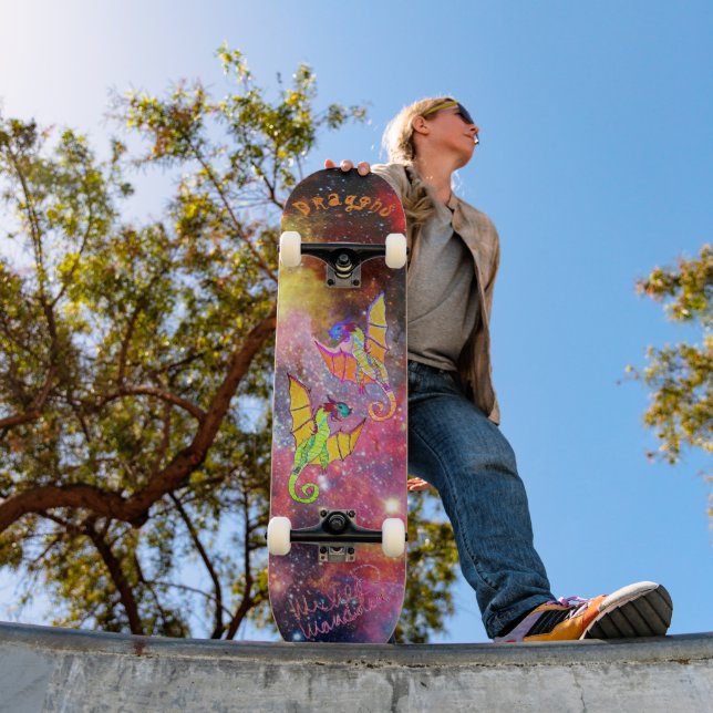 Arte por Micheals Dragon Skateboard (Ao ar livre 1)