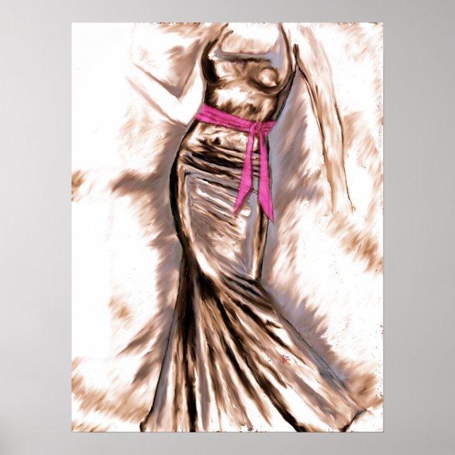 Arte Poster "Esculpida" (Frente)