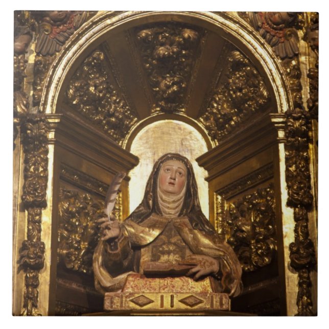 Arte religiosa representando Santa Teresa (Frente)