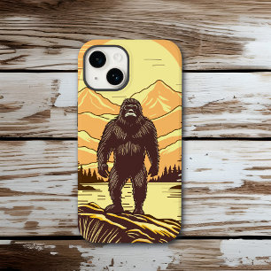 Arte Retroativa Bigfoot Sasquatch Personalizada