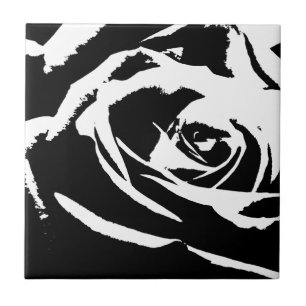 Arte Rosa posterizada
