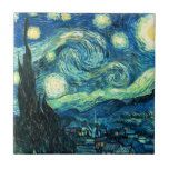 Arte Starry Night<br><div class="desc">Starry Night é popular arte de vintagem de Vincent van Gogh. Estilo pós-impressionista,  pintado em 1889 enquanto o artista estava no Santo Rémy,  França.</div>