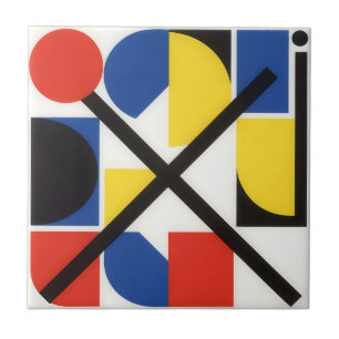 Arte Suprematista Geométrico Bauhaus Ousado