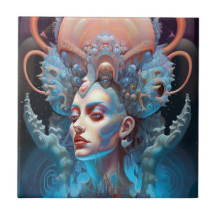 Arte surreal de Alienígena esquisita