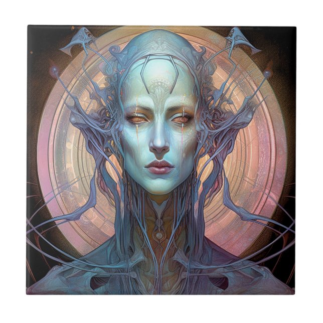 Arte surreal de Alienígena esquisita (Frente)