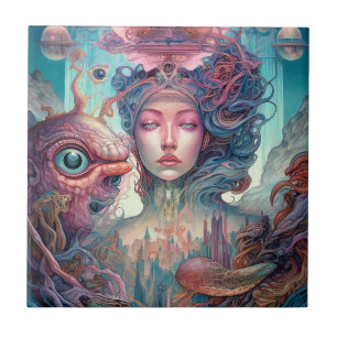 Arte surreal de Alienígena esquisita