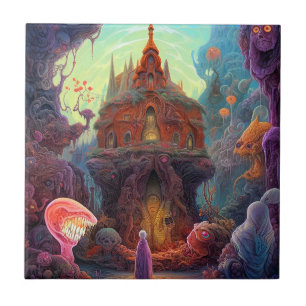 Arte Surreal de Casa Estranha