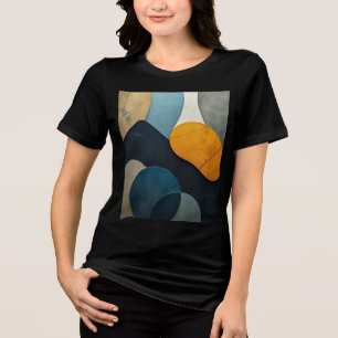 Arte Texturizada com Formas Geométricas Abstratas