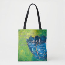 Arte Tote Bag "Quebrada em Beleza" (med)