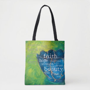 Arte Tote Bag "Quebrada em Beleza" (med)