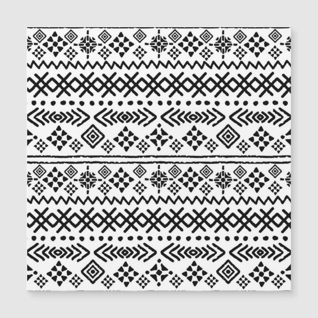 Arte tribal boho: geométrico sem costura. (Frente)
