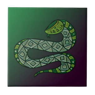 Arte Tribal de Cobra Legal Metalizada